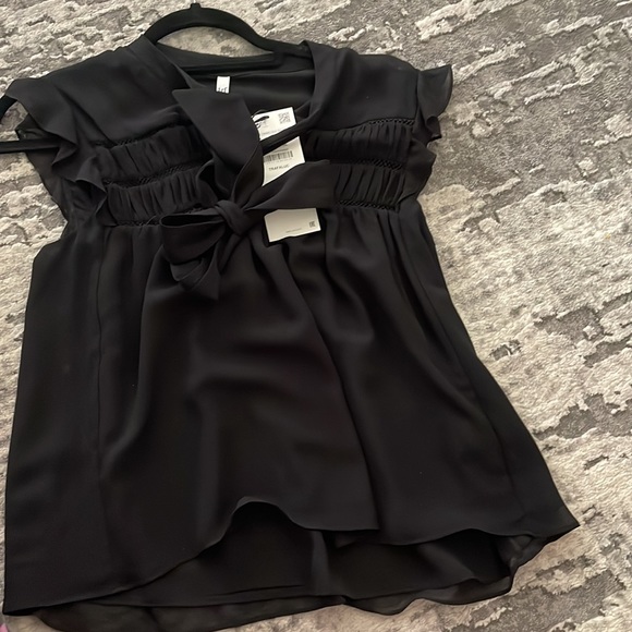 Zara black blouse. Brand new with tags. Size small - Picture 4 of 4
